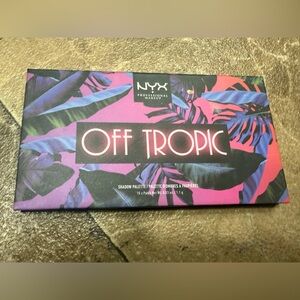 NYX Off Tropic Eyeshadow Palette with Bold Colors